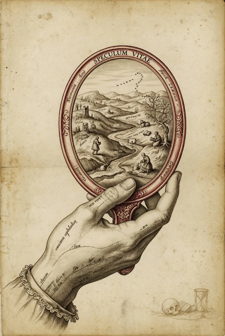 Résultat du miroir — reflet du film intérieur